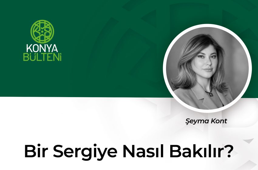  Bir Sergiye Nasıl Bakılır?
