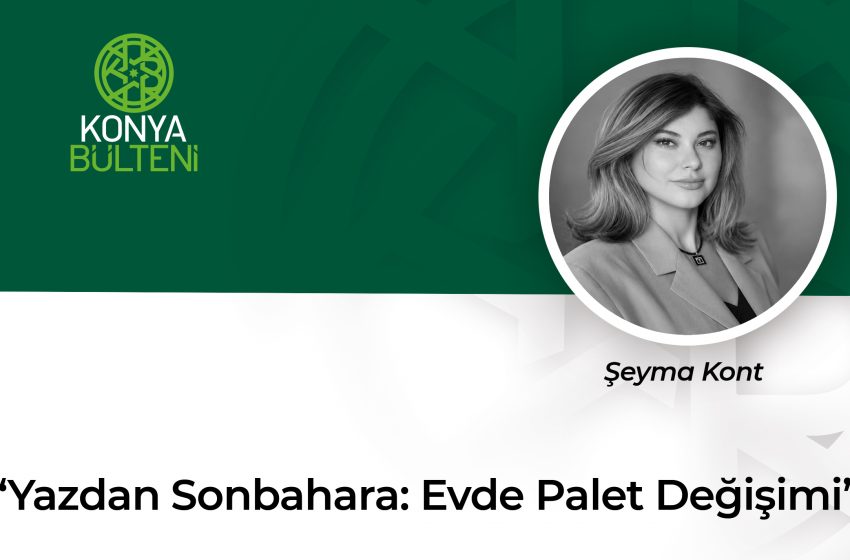  Yazdan Sonbahara: Evde Palet Değişimi